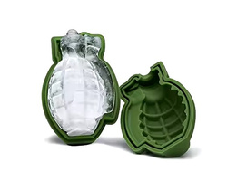 FOREMKA NA LÓD GRANAT SILIKONOWA ZIELONA FORMA 3D DO LODU NA IMPREZĘ PARTY