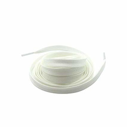 ŚWIECĄCE SZNURÓWKI BIAŁE FLUORESCENCYJNE 99CM DLA MAŁYCH I DUŻYCH DZIECI