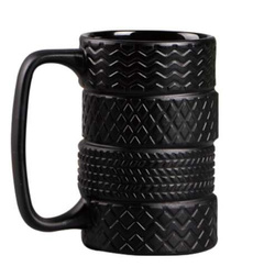 KUBEK OPONY CERAMICZNY DLA KIEROWCY CHŁOPAKA FACETA NIEGO MECHANIKA 450 ML