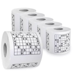 PAPIER TOALETOWY SUDOKU ROZMIAR XL Z ŁAMIGŁÓWKĄ