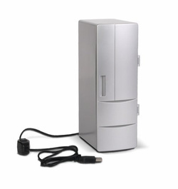 DUŻA NAJWIĘKSZA LODÓWKA NA USB MAX ZMIEŚCI DUŻE PIWO 0,5l NA PREZENT GADŻET