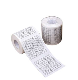 PAPIER TOALETOWY SUDOKU ROZMIAR XL Z ŁAMIGŁÓWKĄ