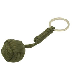 MONKEY FIST SURVIVAL BRELOK DO SAMOOBRONY KUBOTAN PARACORD + KULKA