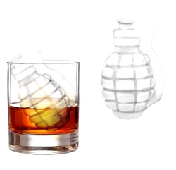 FOREMKA NA LÓD GRANAT SILIKONOWA ZIELONA FORMA 3D DO LODU NA IMPREZĘ PARTY