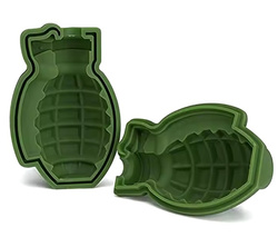 FOREMKA NA LÓD GRANAT SILIKONOWA ZIELONA FORMA 3D DO LODU NA IMPREZĘ PARTY