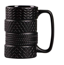 KUBEK OPONY CERAMICZNY DLA KIEROWCY CHŁOPAKA FACETA NIEGO MECHANIKA 450 ML