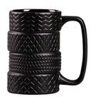 KUBEK OPONY CERAMICZNY DLA KIEROWCY CHŁOPAKA FACETA NIEGO MECHANIKA 450 ML